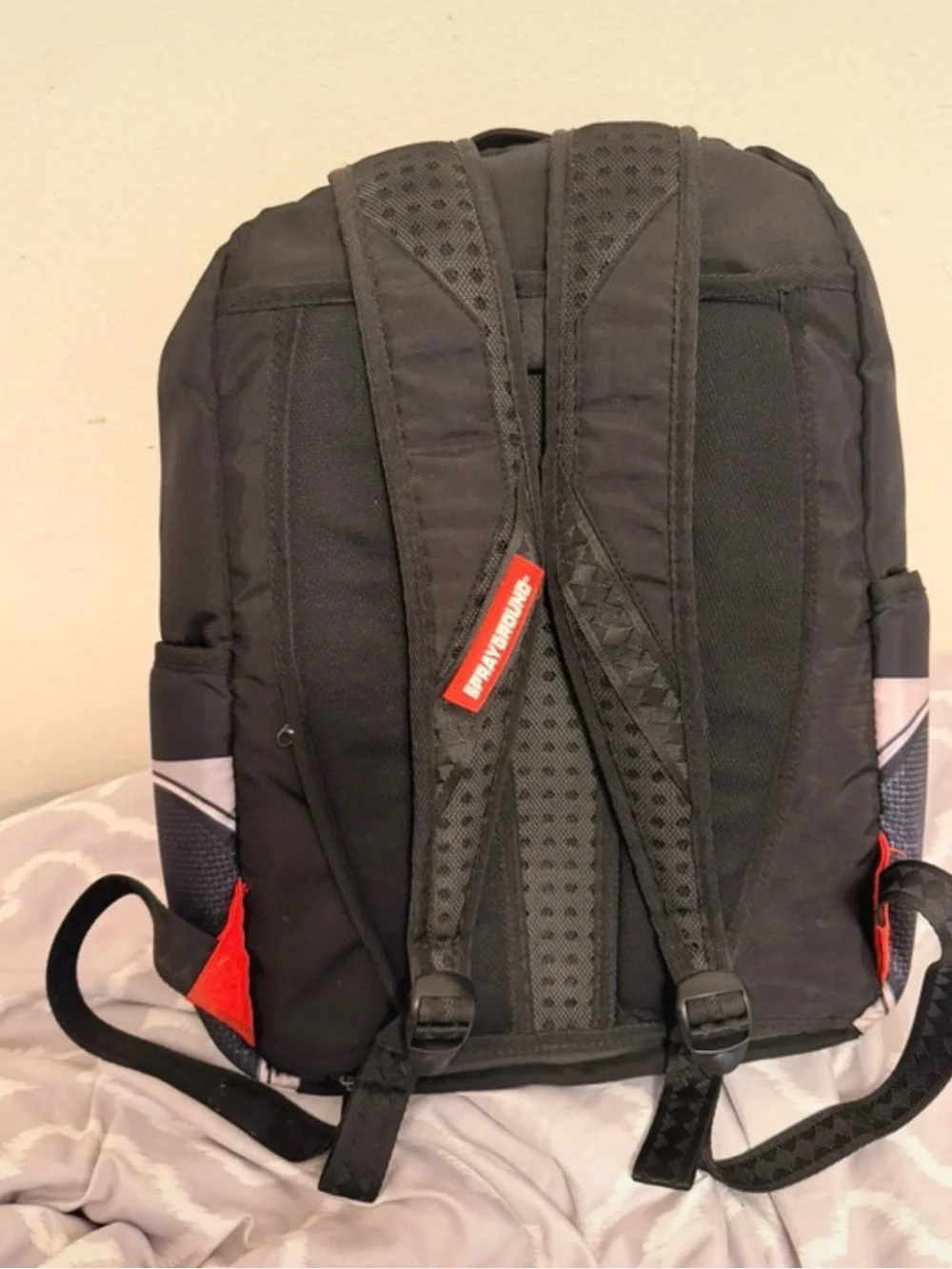 Sprayground Black Icon Backpack